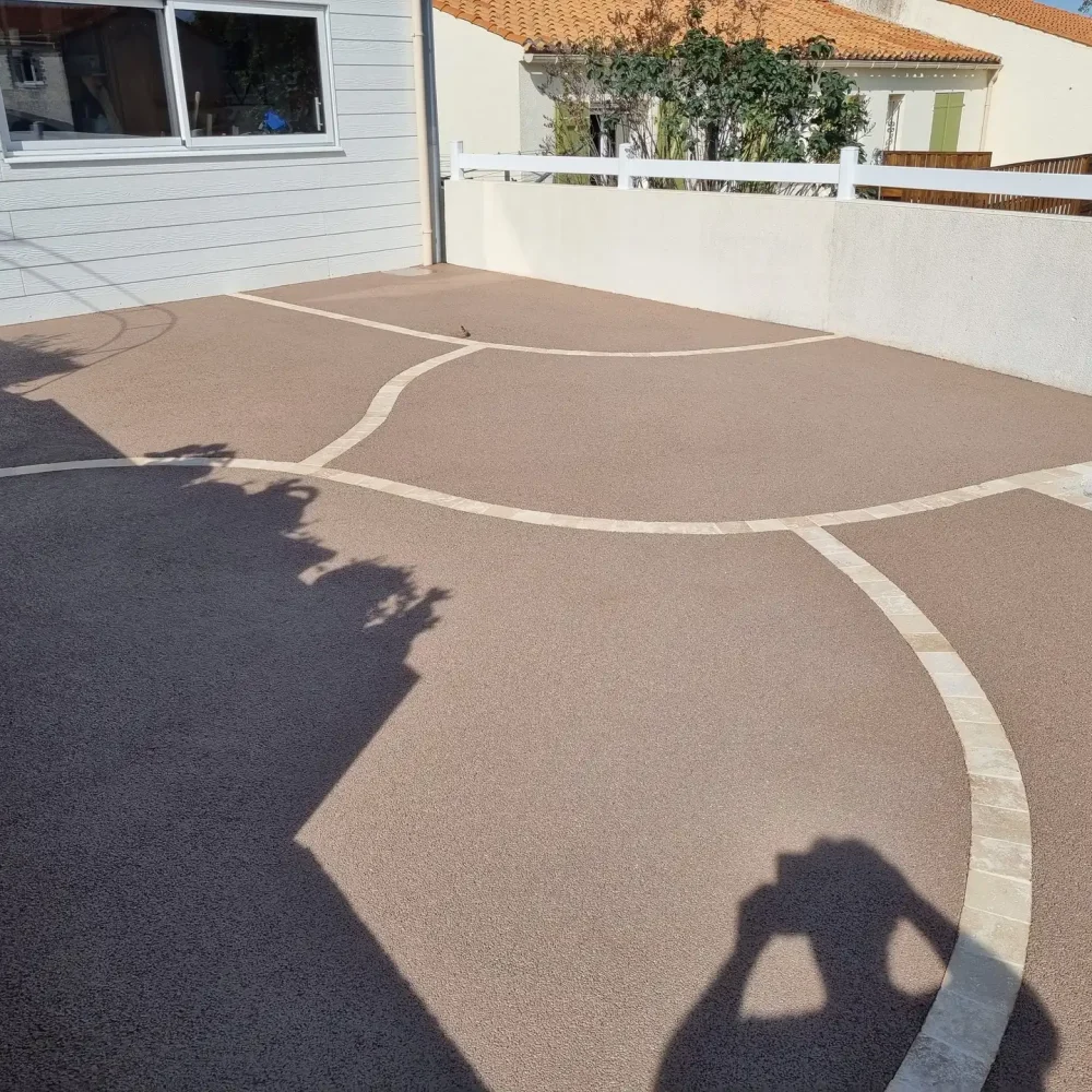 Pavage et dallage de sol extérieur à Luçon par Bernier Paysage